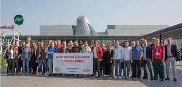 Kayserili mimarlar, Yıldız Entegre ile tasarımın başkenti Milano’da!