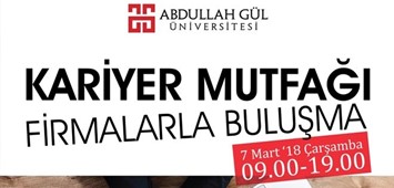 AGÜ’de “Kariyer Mutfağı Firmalarla Buluşma” Etkinliği