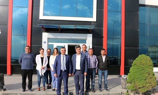 KAYSO Başkanı Büyüksimitci’den, Mimarsinan OSB’ye Ziyaret