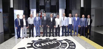 AKİB Mobilya İhracatçıları Birliği’nden KAYSO’ya Ziyaret