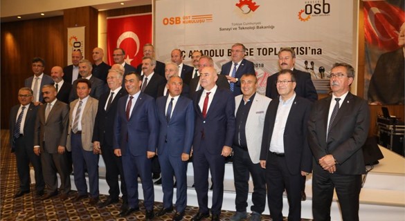 İç Anadolu Bölgesi OSB Yöneticileri Kayseri’de Buluştu