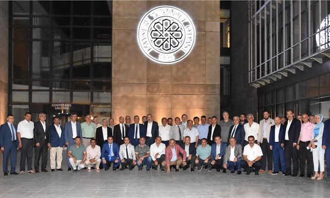 Kayseri Oda ve Borsa Başkanları Ortak Toplantıda Buluştu