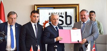 Kayseri OSB ve ORAN Kalkınma Ajansı Arasında Protokol İmzalandı