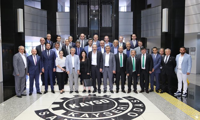 Kayseri’de Oda Başkanları Bankacılarla İstişare Toplantısı Yaptı