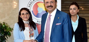 TOBB Kadın Girişimciler Kurulu’ndan Rifat Hisarcıklıoğlu’na Ziyaret