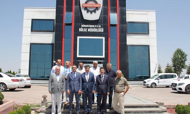 Kayseri Vergi Dairesi Başkanı Ahmet Günvaçdı’dan, Mimarsinan OSB’ye Ziyaret